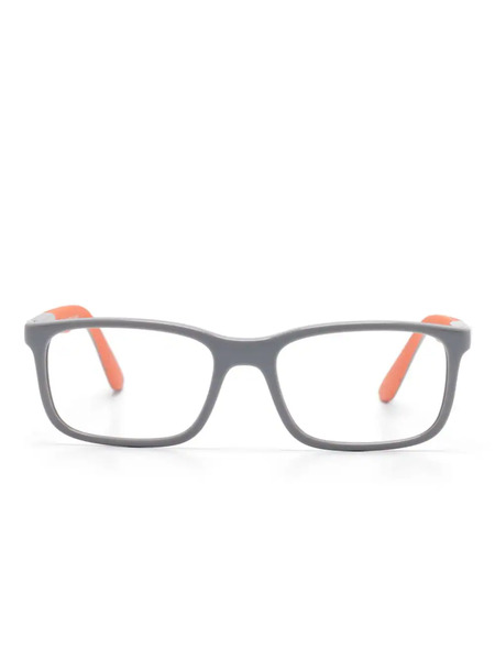 Ray-ban Junior Rectangle-frame Glasses - Grey 
