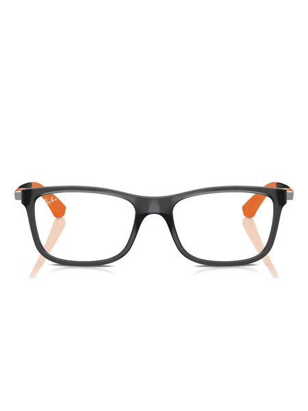  Ray-ban Junior Rectangle-frame Glasses - Grey 
