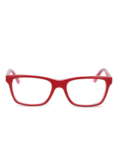  Ray-ban Junior Rectangular-frame Glasses - Red 