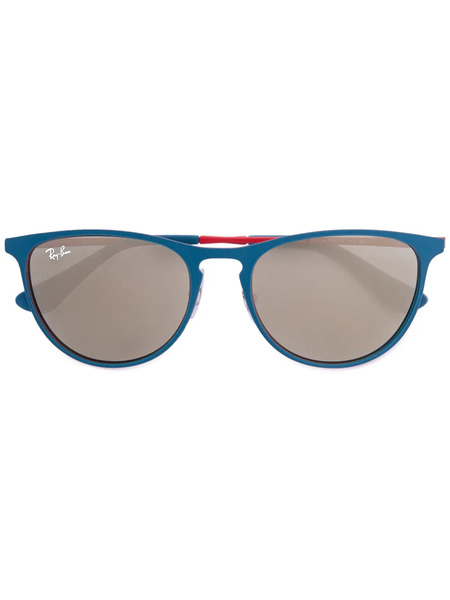  Ray-ban Junior Round Frame Sunglasses - Blue 