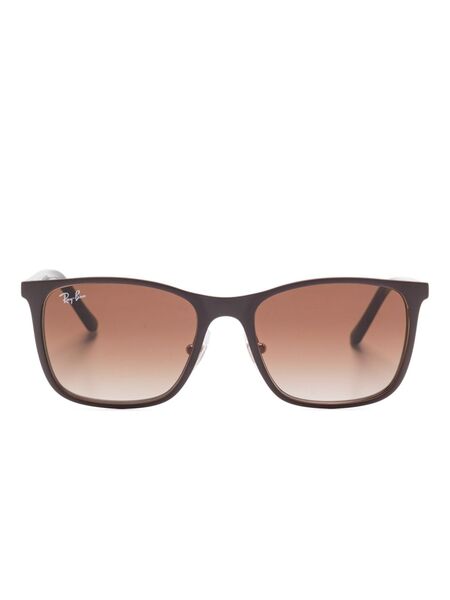  Ray-ban Junior Square-frame Sunglasses - Brown 
