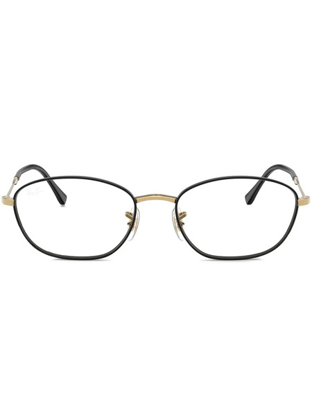  Ray-ban Oval-frame Sunglasses - Black 