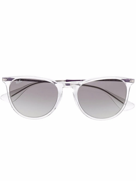  Ray-ban Pantos-frame Sunglasses - Grey 