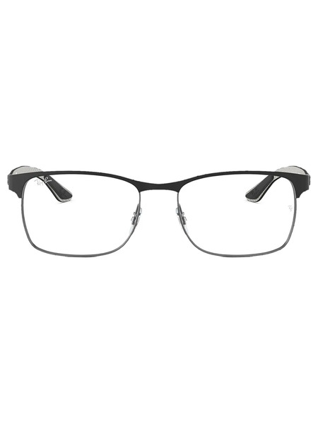  Ray-ban 0rx8416 Rectangle Frame Glasses - White 