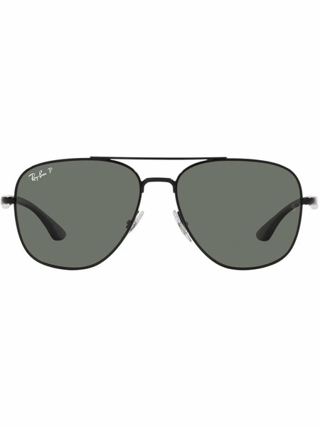  Ray-ban Square-frame Aviator Sunglasses - Black 