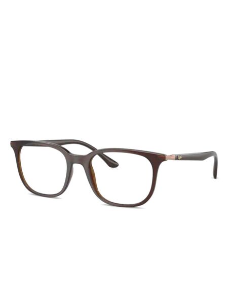  Ray-ban Square Frame Glasses - Brown 