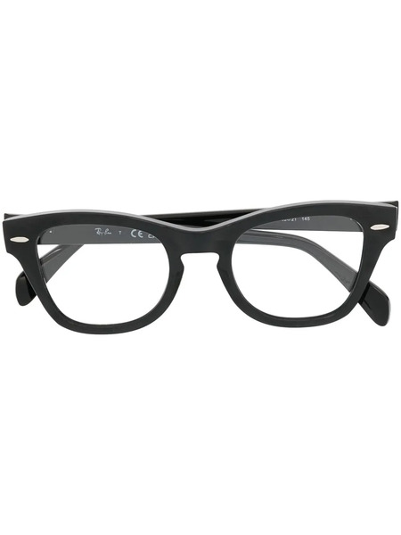  Ray-ban Square-frame Optical Glasses - Black 