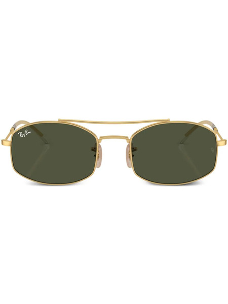  Ray-ban Square-frame Tinted-lenses Sunglasses - Gold 
