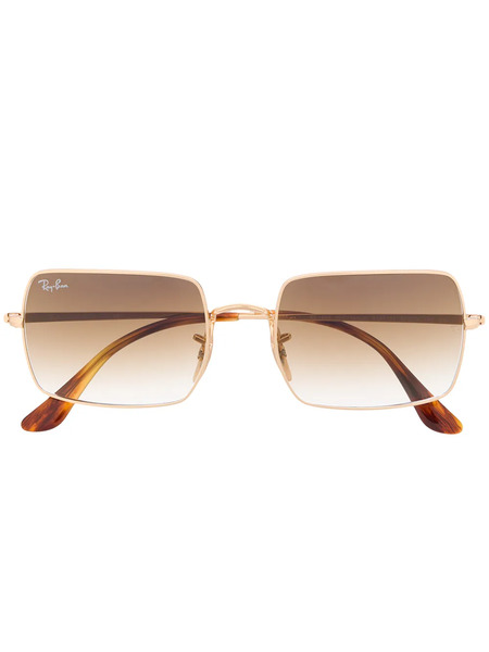  Ray-ban Square Gradient Sunglasses - Gold 