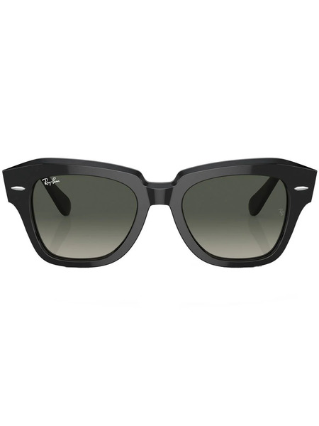  Ray-ban State Street Square-frame Sunglasses - Black 
