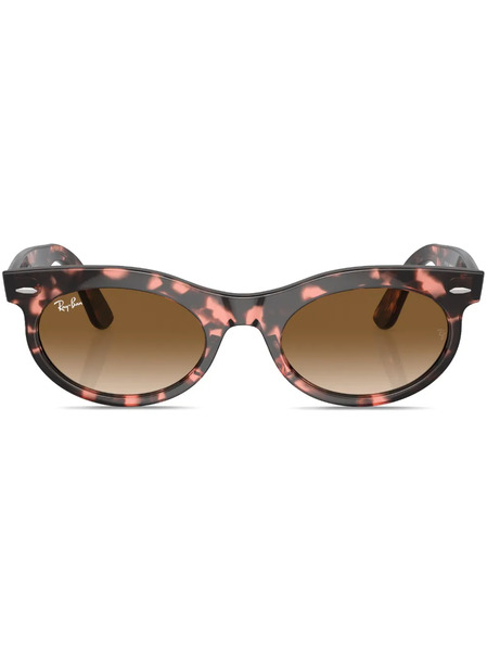  Ray-ban Wayfarer Oval Oval-frame Sunglasses - Pink 