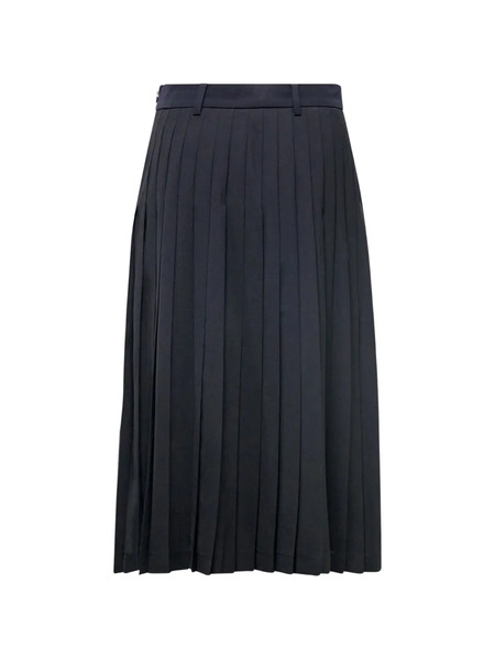  Re Code Pleated Skirt-effect Trousers - Blue 