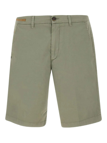  Re-hash Bernini Button Welt-pockets Shorts - Green 