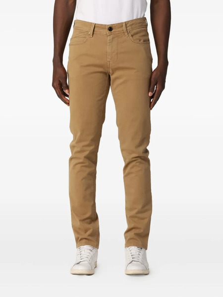  Re-hash Cotton Blend Straight-leg Trousers - Neutrals 