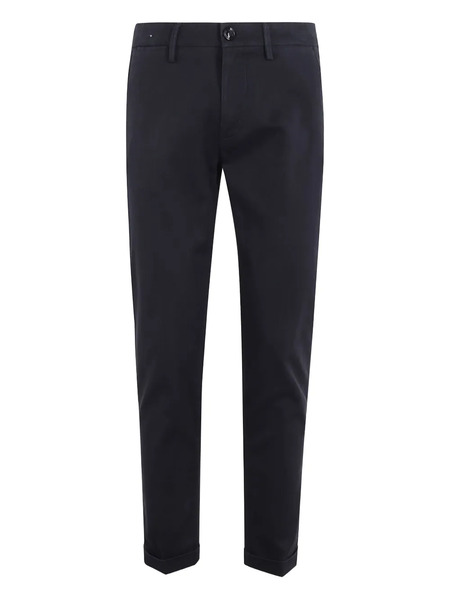  Re-hash Cuffed Cotton-blend Chinos - Blue 