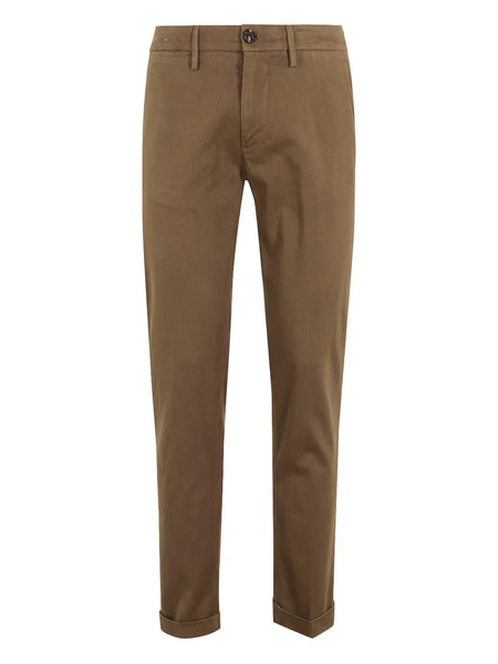  Re-hash Logo-patch Chinos - Brown 