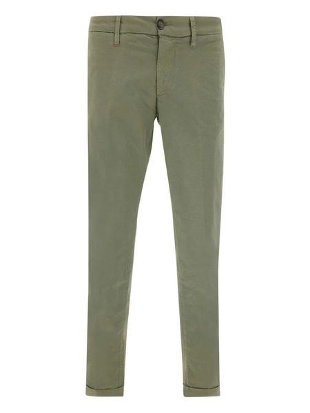 Re-hash Welt Pocket Turn-up Trousers - Green 