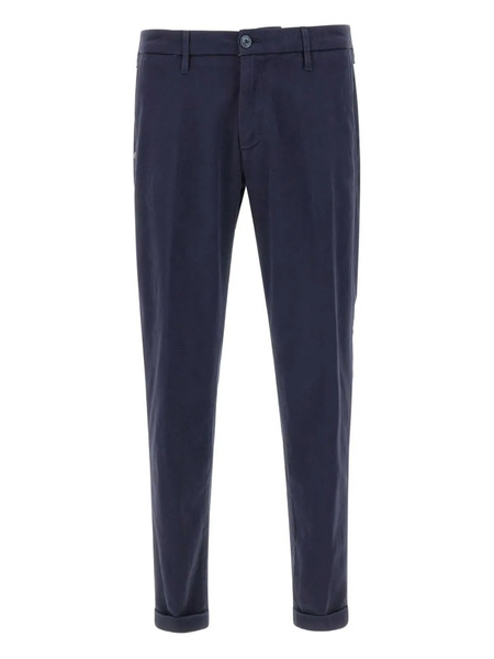  Re-hash Welt-pockets Buttoned Trousers - Blue 