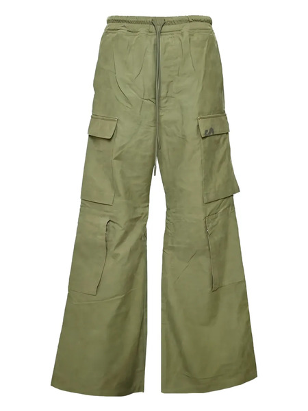  Readymade Cargo Flare Trousers - Green 