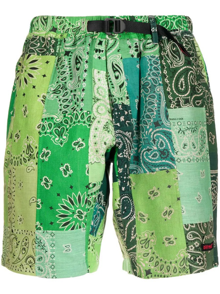  Readymade Graphic-print Ec-st Shorts - Green 