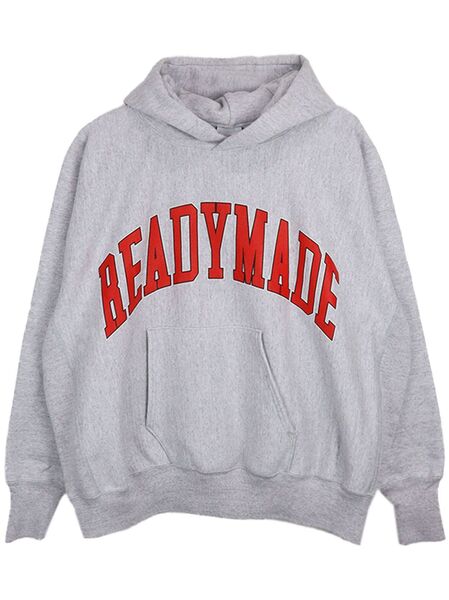  Readymade Logo-print Hoodie - Grey 