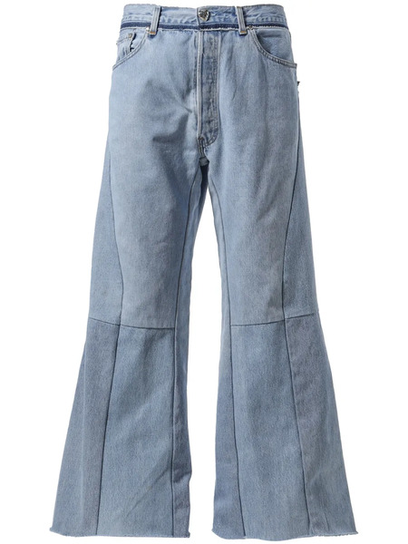  Readymade Panelled Bootcut Jeans - Blue 