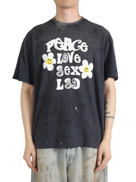  Readymade Peace Cotton T-shirt - Black 