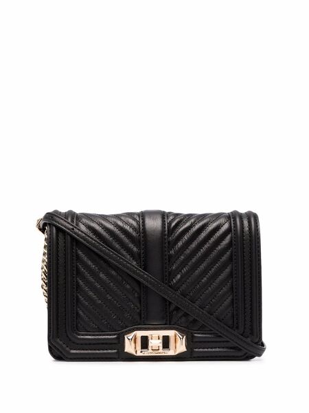  Rebecca Minkoff Quilted Shoulder Bag - Black 