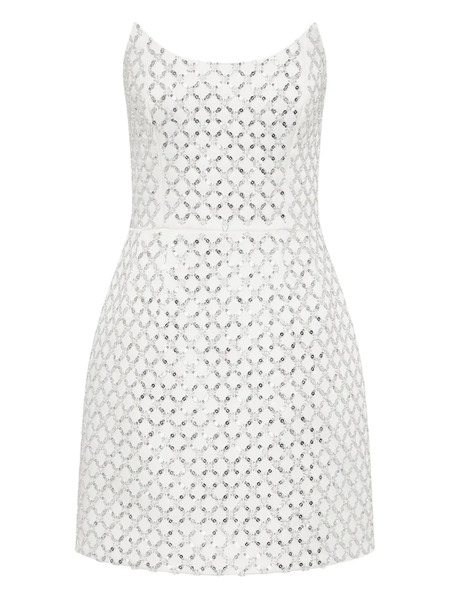  Rebecca Vallance Alix Mini Dress - White 