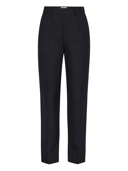  Rebecca Vallance Maxwell Pinstriped Tailored Trousers - Blue 