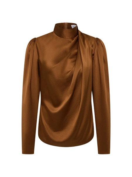 Rebecca Vallance Phoenix Rose Long-sleeve Top - Brown 