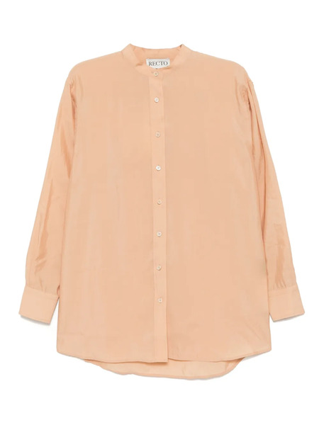  Recto Round-collar Shirt - Pink 