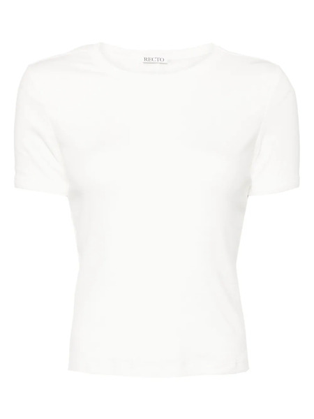  Recto Sheer Jersey T-shirt - White 