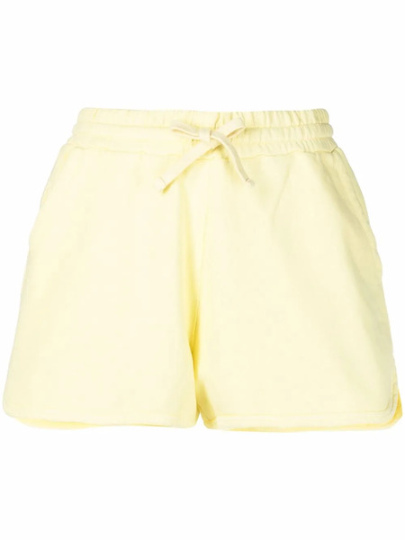  Red Valentino Drawstring-waist Track Shorts - Yellow 