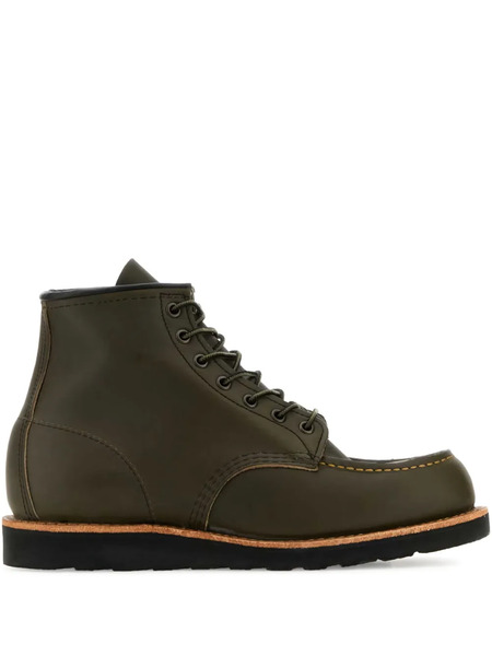  Red Wing Shoes Leather Ankle Boots - Green 