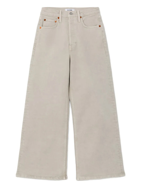  Re/done High-rise Jeans - Neutrals 