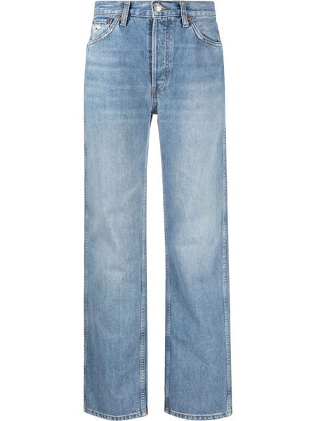  Re/done '90s High-rise Loose Jeans - Blue 