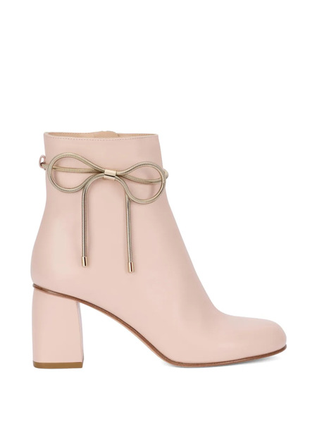  Red(v) Bow Boots - Pink 