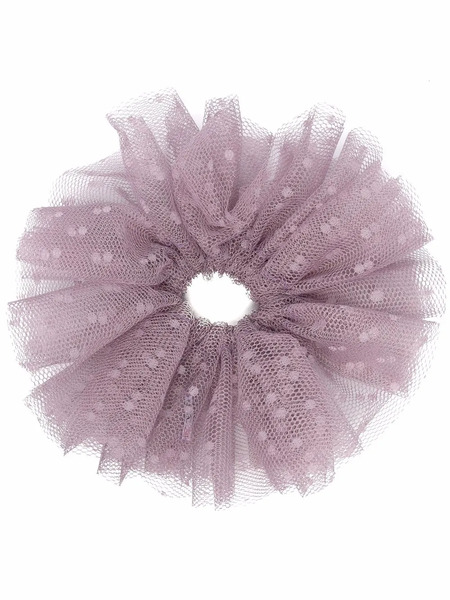  Red(v) Point D'esprit Tulle Hairband - Pink 