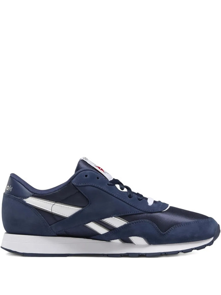  Reebok Classic Nylon team Navy Platinum Trainers - Blue 