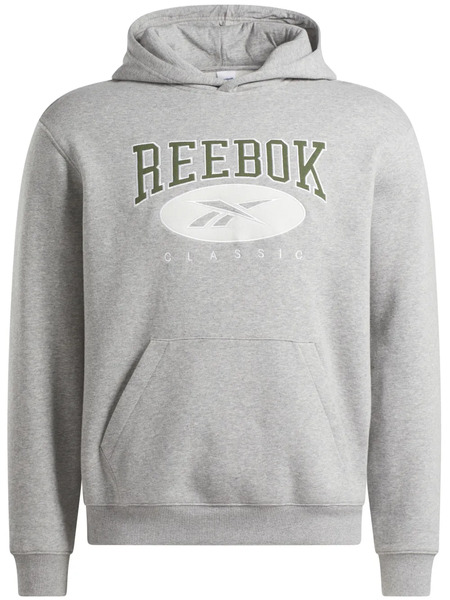  Reebok Classics Archive Essentials Logo-print Hoodie - Grey 