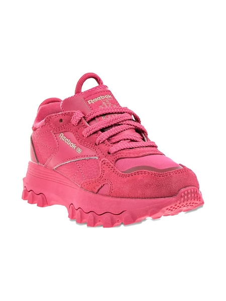  Reebok Kids X Cardi B Classic Ps semi Pursuit Pink Sneakers 