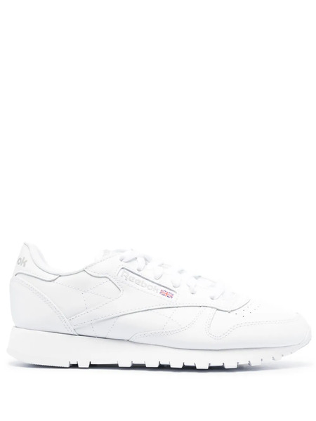  Reebok Logo-patch Low-top Sneakers - White 