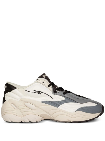  Reebok Ltd Dmx Run 6 Logo-embroidered Sneakers - Grey 