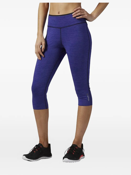  Reebok Reversible Logo-detail Leggings - Purple 