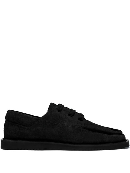  Referenc Suede Lace-up Shoes - Black 