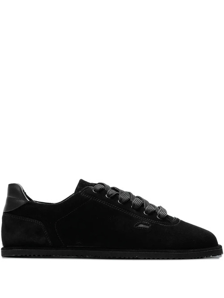  Referenc Suede Leather Sneakers - Black 