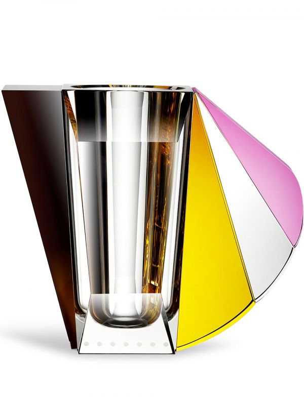  Reflections Copenhagen Grand Manhattan Crystal Vase - Multicolour 