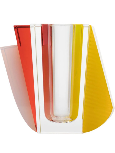  Reflections Copenhagen Raleigh Geometric Vase - Yellow 