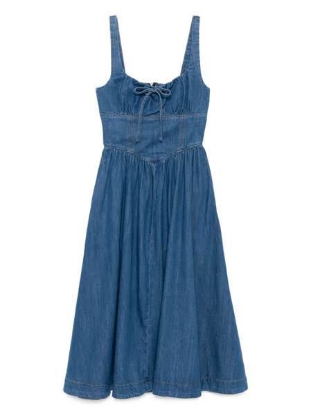  Reformation Balia Midi Dress - Blue 